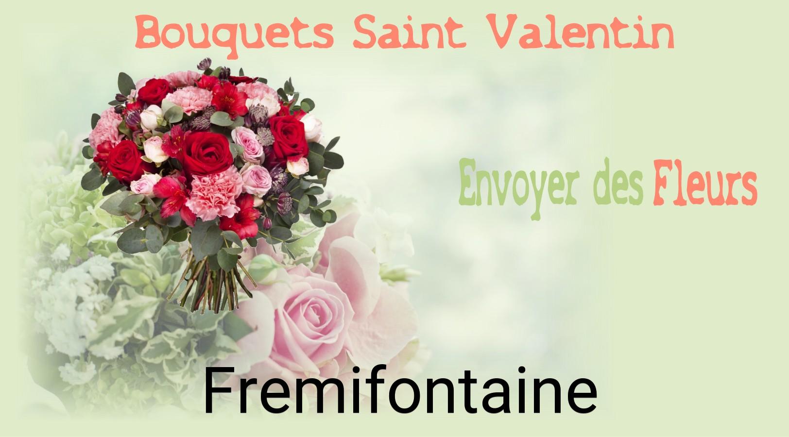 Roses de Saint-Valentin livrées à Fremifontaine